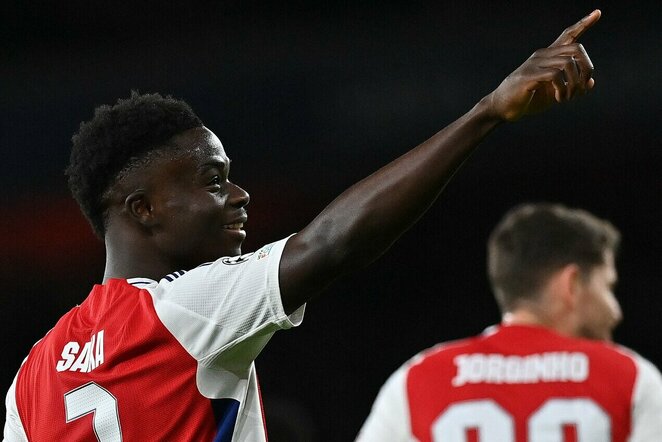 Bukayo Saka | Scanpix nuotr.