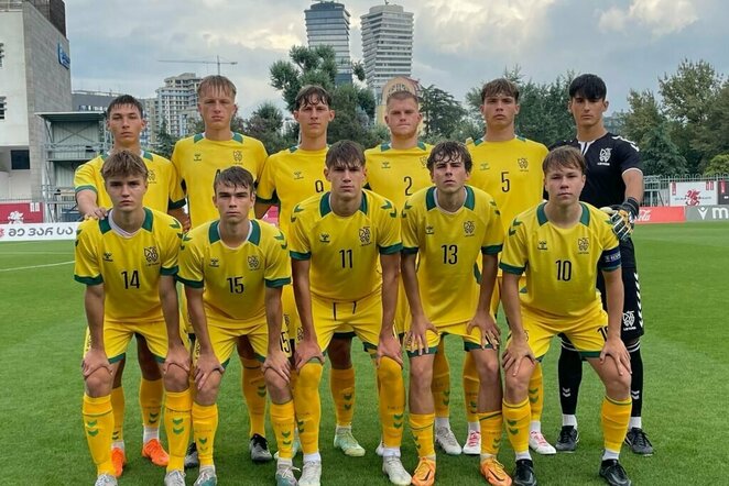 Lietuvos U-19 futbolo rinktinė | lff.lt nuotr.