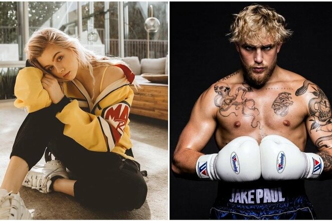 Justine Paradise ir Jake'as Paulas | Instagram.com nuotr