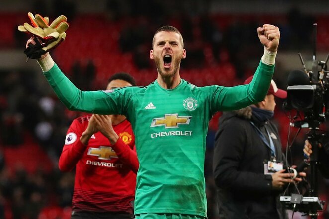 Davidas De Gea | „Twitter“ nuotr.