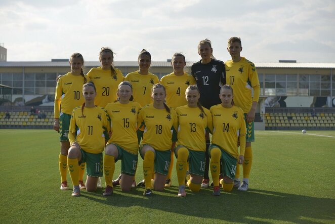 Lietuvos moterų futbolo rinktinė | lff.lt nuotr.