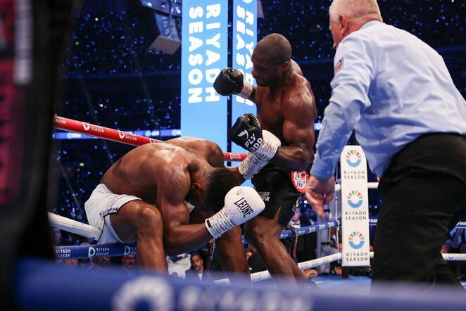 Danielis Dubois ir Anthony Joshua | Scanpix nuotr.