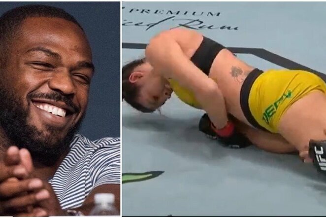 Jonas Jonesas ir Mackenzie Dern | Instagram.com nuotr