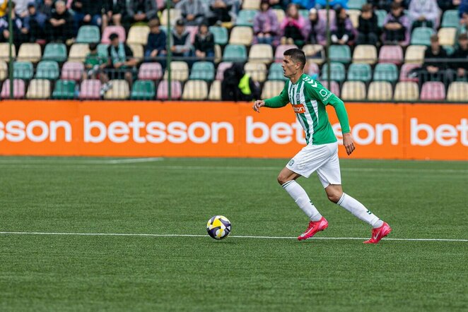 „Žalgiris“ – „Hamrun Spartans“ rungtynių akimirka | Pauliaus Peleckio / BNS foto nuotr.