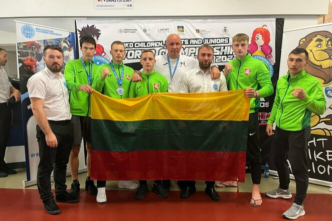Lietuvos rinktinė („WAKO Lithuania“ nuotr.) | Organizatorių nuotr.