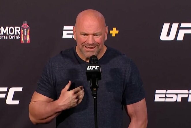 Dana White'as | Youtube.com nuotr.