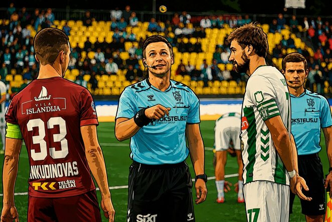 “Žalgiris“ - “Džiugas“. DI nuotrauka | futbolas.lt nuotr.