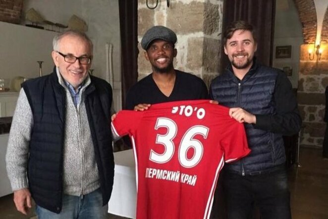 Samuelis Eto'o | „Twitter“ nuotr.