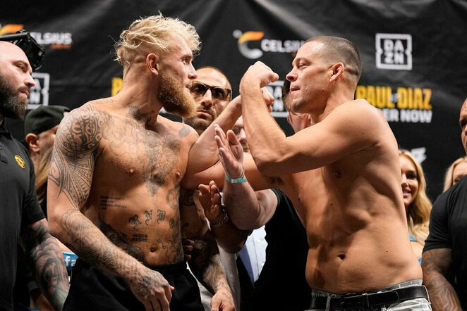 Jake'as Paulas ir Nate'as Diazas | Scanpix nuotr.