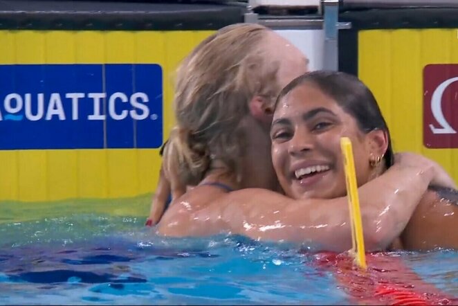 Rūta Meilutytė ir Anna Elendt | Stop kadras