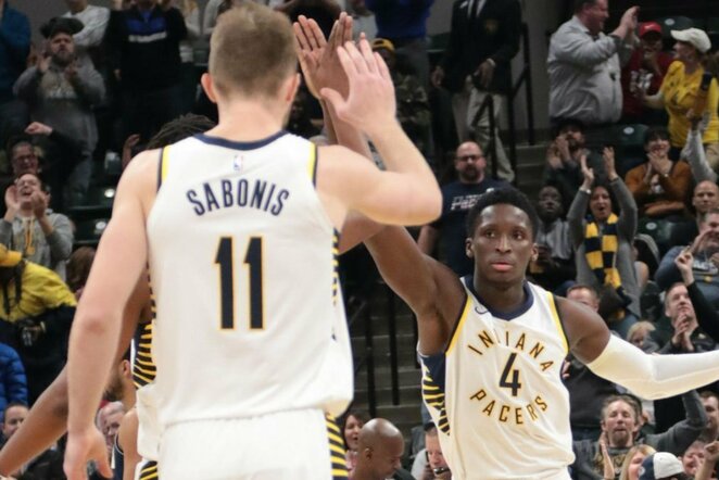 Sabonis ir Oladipo | Scanpix nuotr.
