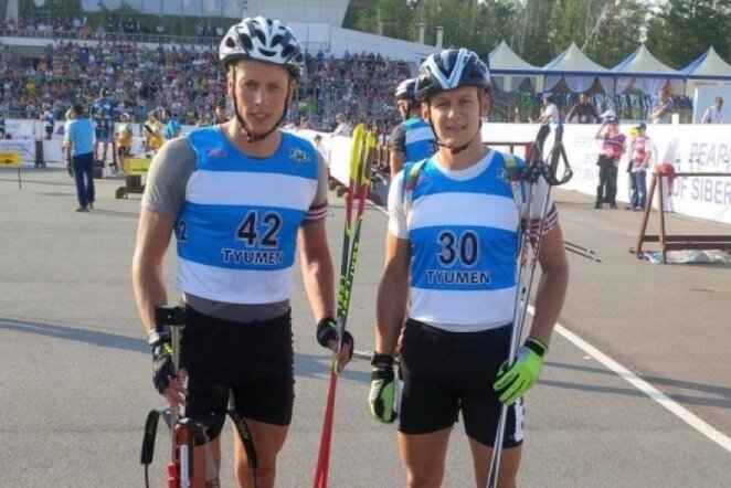 Karolis Dombrovskis ir Tomas Kaukėnas | Lietuvos biatlono federacijos nuotr.
