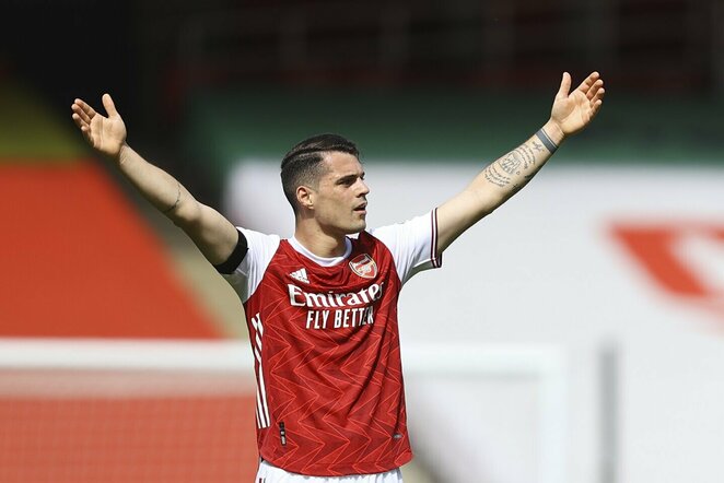 Granitas Xhaka | Scanpix nuotr.