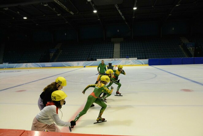 Greitojo čiuožimo trumpuoju taku varžybos | Organizatorių nuotr.
