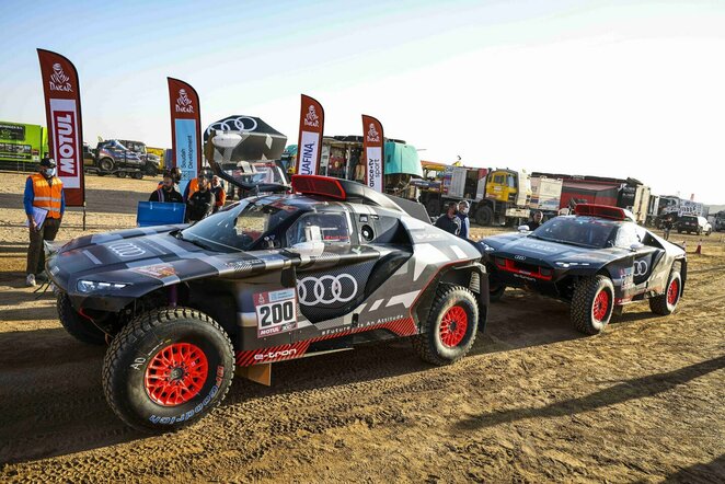 „Audi“ automobiliai Dakare | Scanpix nuotr.