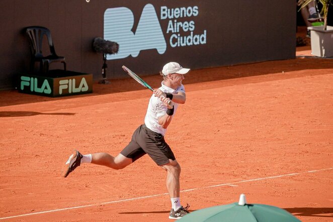 Ričardas Berankis prieš Sebastianą Baezą (Argentinos teniso federacijos nuotr.) | Organizatorių nuotr.
