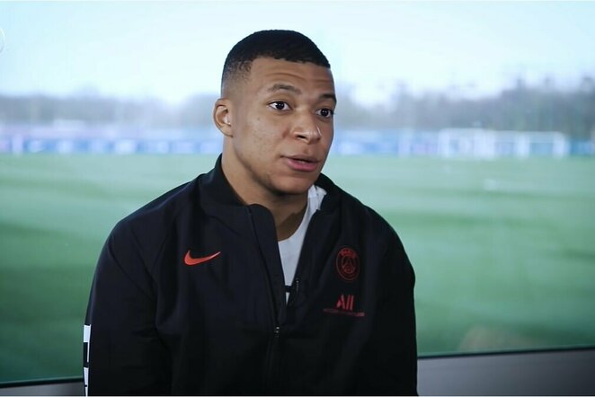 Kylianas Mbappe | „Twitter“ nuotr.