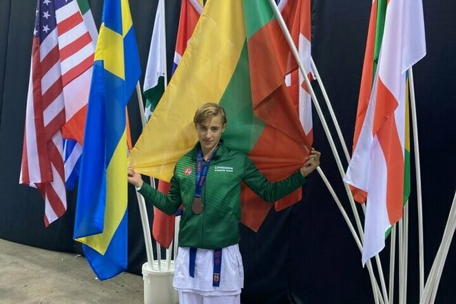 Simonas Kudirka (Lietuvos shotokan karate federacijos nuotr.) | „Facebook“ nuotr.