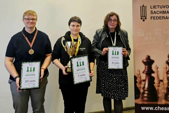 Čempionato prizininkės | Organizatorių nuotr.