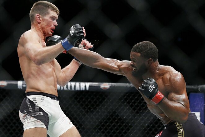 Stephenas Thompsonas ir Tyronas Woodley | Scanpix nuotr.