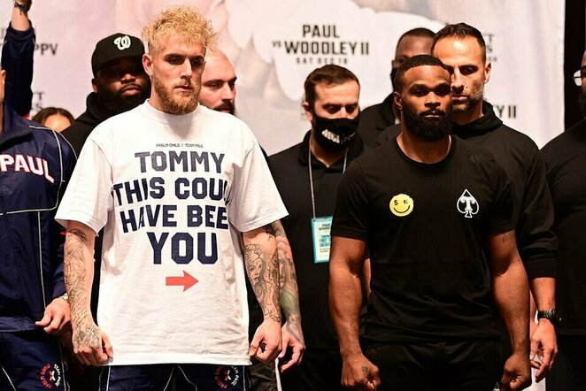 Jake'as Paulas ir Tyronas Woodley | „Stop“ kadras