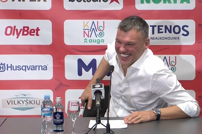 Šarūnas Jasikevičius | „Stop“ kadras