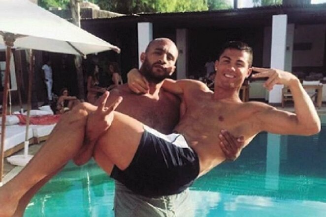 Cristiano Ronaldo ir Badras Hari | Organizatorių nuotr.