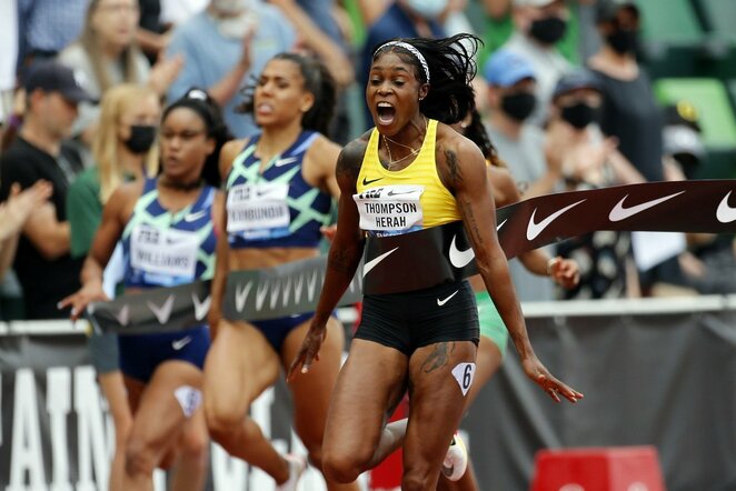 Elaine Thompson-Herah | Scanpix nuotr.