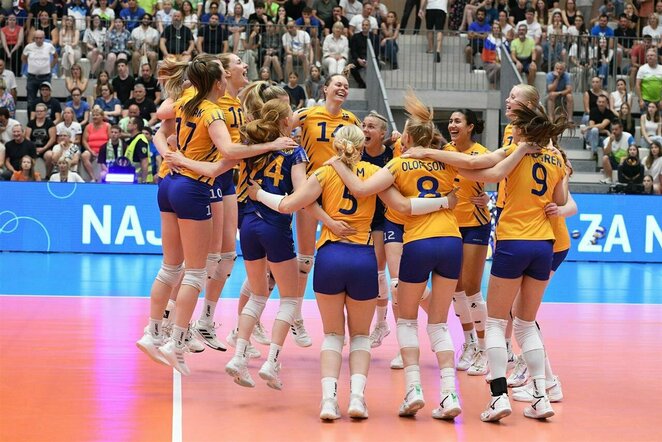 Švedijos moterų tinklinio rinktinė | CEV nuotr.