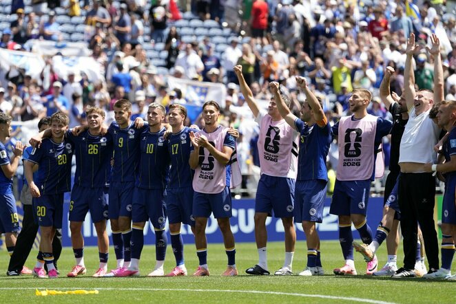 Bosnijos ir Hercegovinos triumfas | EPA nuotr.