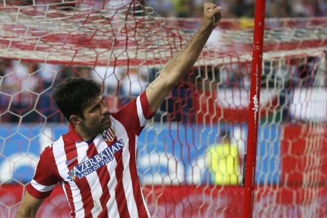 Diego Costa realizavo paskirtą baudinį, bet Davidas Villa to padaryti nesugebėjo | Reuters/Scanpix nuotr.