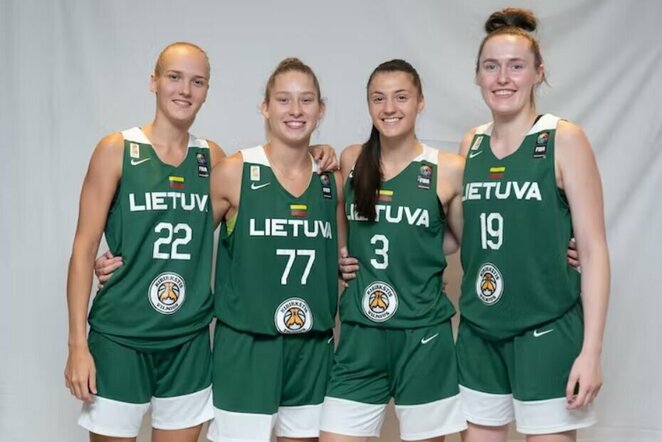 Lietuvos moterų 3x3 krepšinio rinktinė | FIBA nuotr.