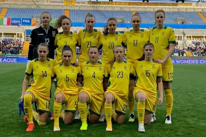 Lietuvos moterų futbolo rinktinė | LFF nuotr.