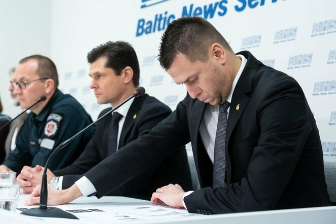 LFF spaudos konferencija | Žygimanto Gedvilos / BNS foto nuotr.