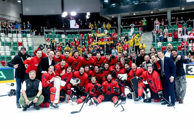 Lietuva – Lenkija rungtynių akimirka | IIHF nuotr.
