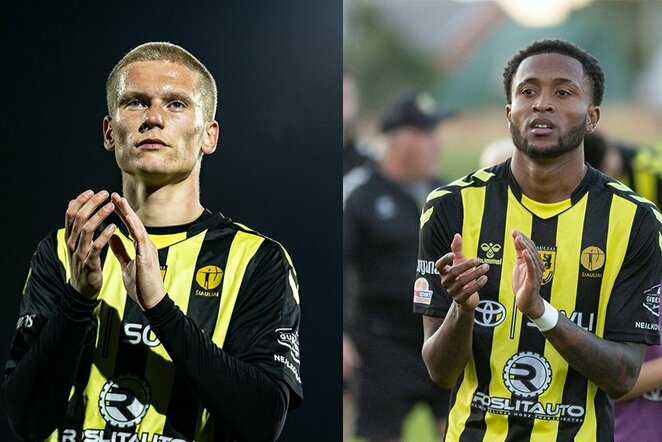 Nikita Komissarovas ir Scotty Sadzoute | Klubo nuotr.