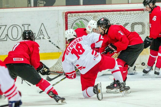 Lietuvių ir lenkų rungtynės | hockey.lt nuotr.