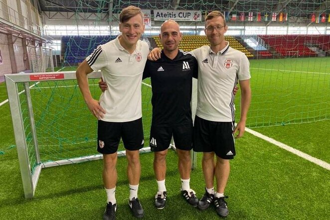 C.Ranzani su “Ateities“ treneriais Klubo foto