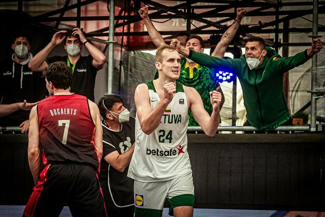 Lietuvių ir belgų rungtynės | FIBA nuotr.