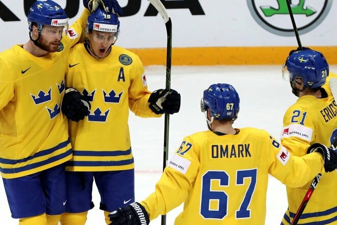 Švedijos ir Kazachstano rinktinių rungtynės | Scanpix nuotr.