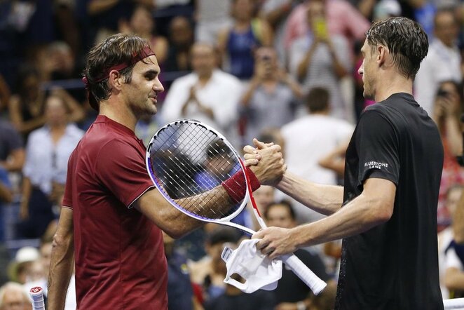 Rogeris Federeris ir Johnas Millmanas | Scanpix nuotr.