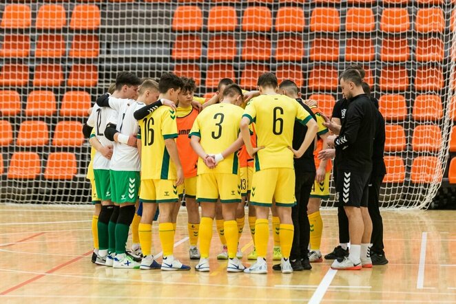 Lietuvos U-19 futsal rinktinė | lff.lt nuotr.