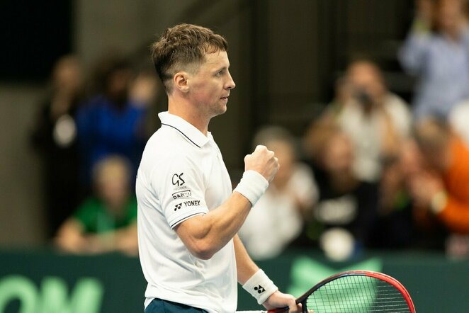 Ričardas Berankis prieš Zurą Tkemaladzę | Sauliaus Čirbos nuotr.