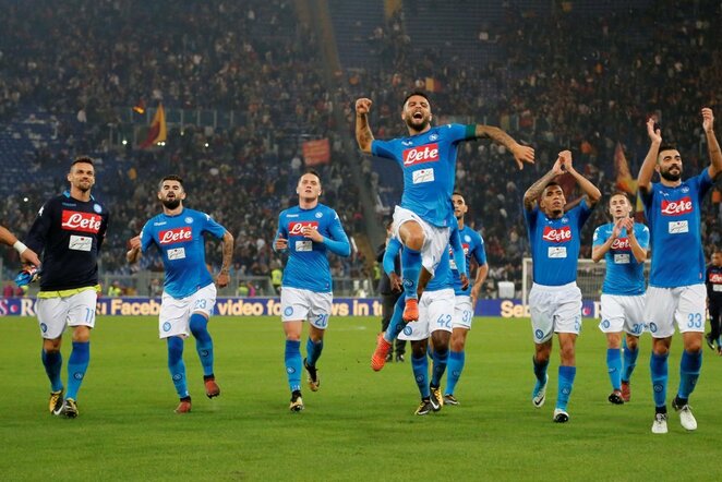 Italijos „Serie A“: „Roma“ - „Napoli“ (2017.10.14) | Scanpix nuotr.