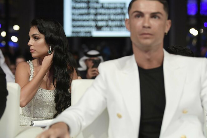 Georgina Rodriguez ir Cristiano Ronaldo | Scanpix nuotr.
