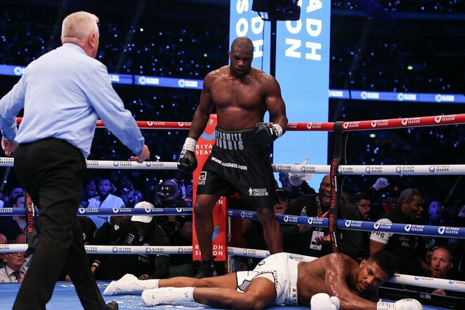 Danielis Dubois ir Anthony Joshua | Scanpix nuotr.