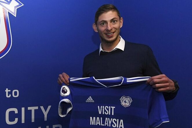  Emiliano Sala | „Twitter“ nuotr.