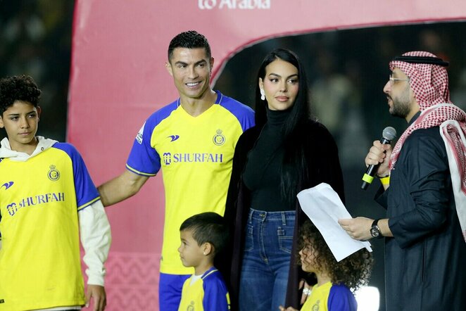 Cristiano Ronaldo ir Georgina Rodriguez | Scanpix nuotr.