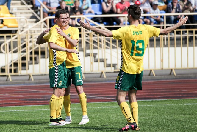 Pirmųjų Baltijos taurės rungtynių akimirka | Fotodiena nuotr.