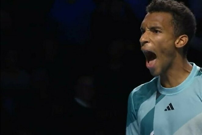 Felixas Auger-Aliassime | „Stop“ kadras